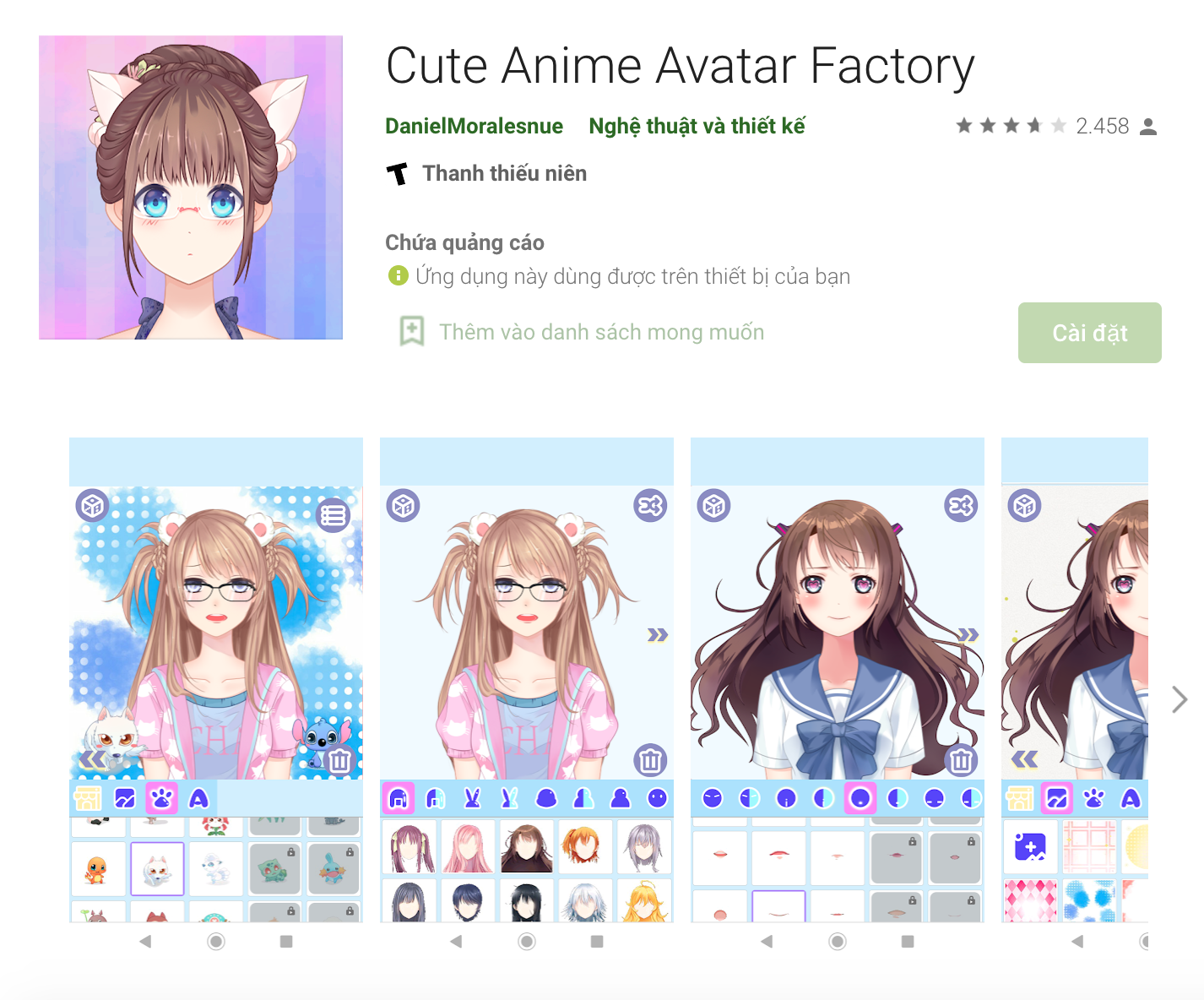 Top 7 App Tạo nhân vật anime cho riêng mình đẹp, 2D 3D phong cách - Nào Tốt  Nhất