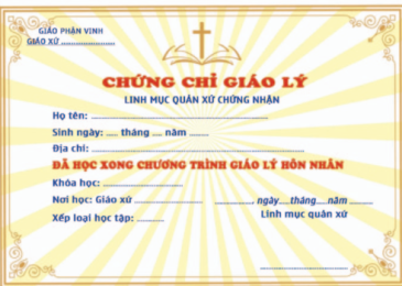 Bằng Giáo Lý Hôn Nhân có thời hạn bao lâu?