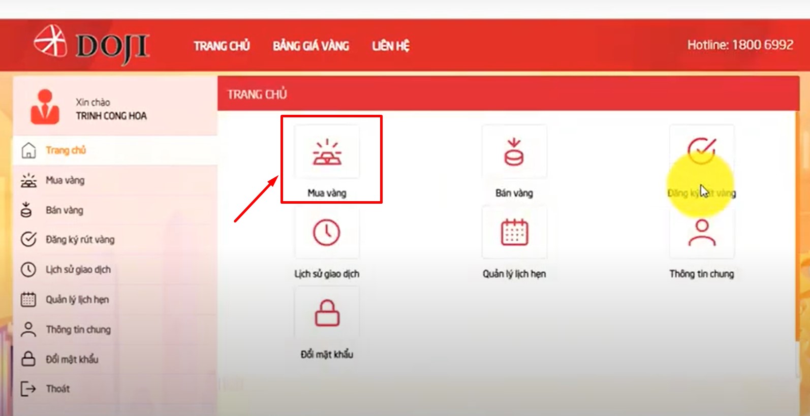 eGold - App đầu tư mua vàng online uy tín