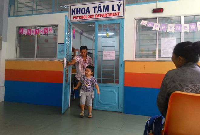 Khám tâm lý trẻ em ở Nhi Đồng 1