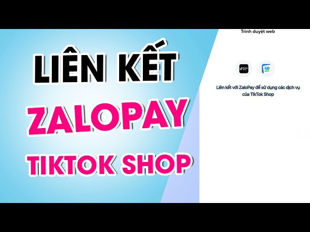 Cách hủy liên kết với TikTok Shop, hủy liên kết zalopay với TikTok Shop