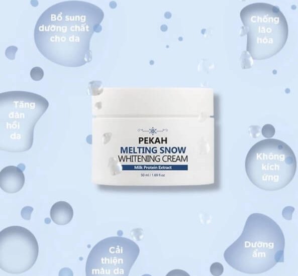Pekah Melting snow Whitening Cream Review