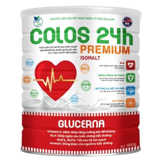 Colos 24h Premium Glucerna có tốt không?